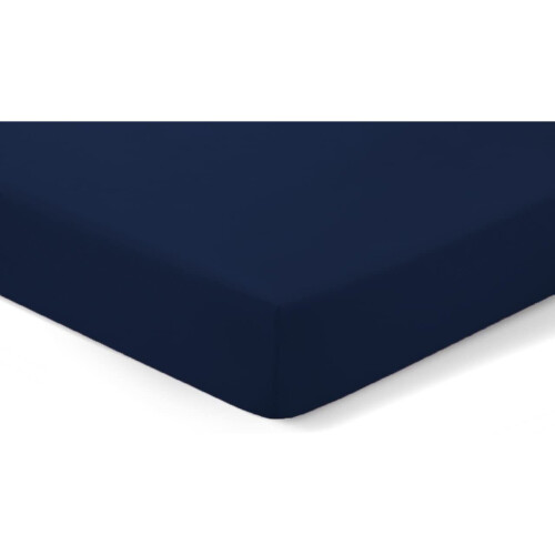 (Super King Fitted Sheet, Navy) Extra Deep Egyption Cotton Fitted And Flat Sheets