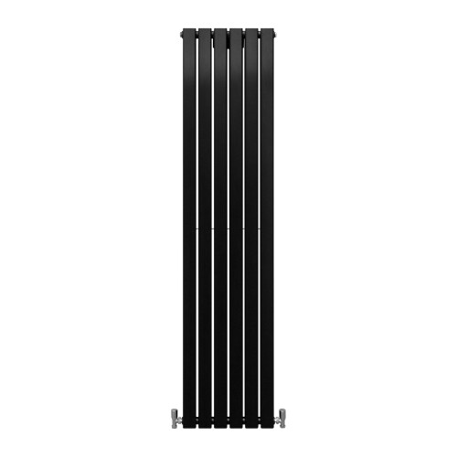(Black, 1800 x 420mm) Flat Panel Radiators Horizontal Vertical Heater