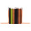 (Orange) Pair of Heavy Duty Metal Bookend Book End Stand 6
