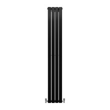 Paneelheizkörper Matte Schwarz 1800mm x 280mm