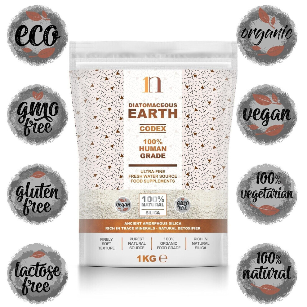 1Ne Nutrition (10Kg) Diatomaceous Earth Pure Food Grade Human Use 1Ne