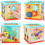 5-in-1 Wooden Activity Cube 5