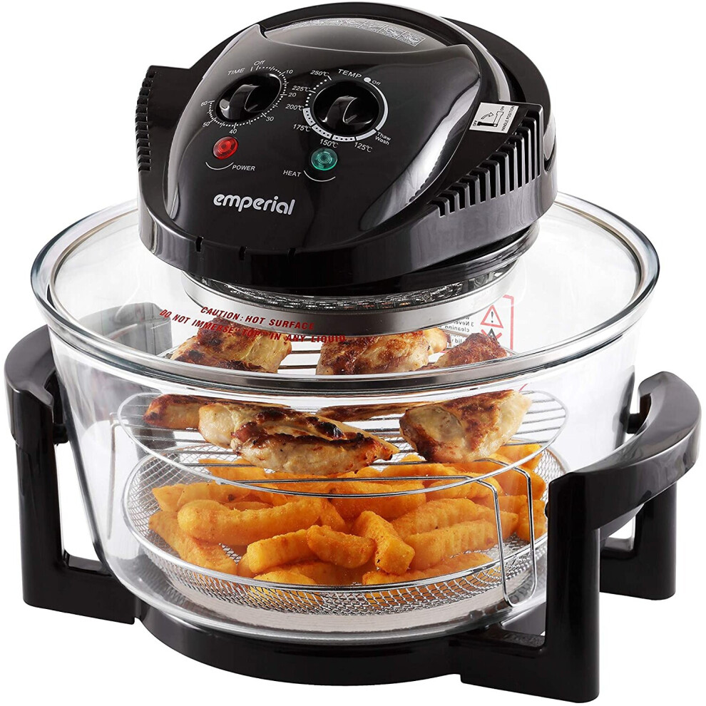 Emperial 17L Halogen Oven Convection Cooker Air Fryer 1400W