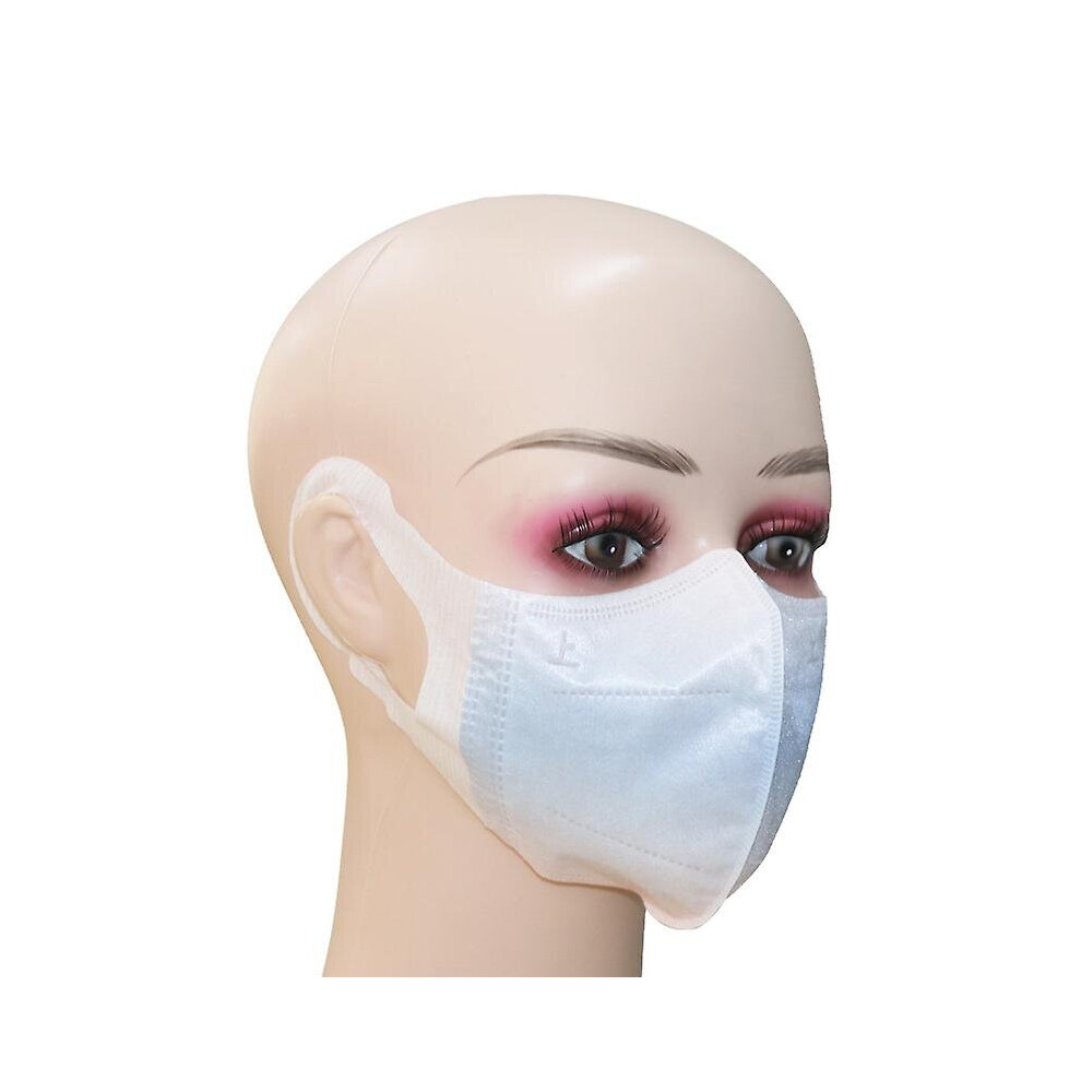 (Gradient) 50Pcs Adult Face Mask 3D Disposable Dust Mask 3 Layer Breathable Protective Mask 768647950583