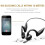 Bluetooth 5.1 Bone Conduction Headphones Wireless Stereo Headset IPX5 6