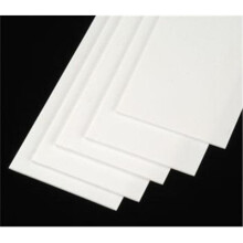 Plastruct PLS90642 0.30 x 1.25 in. Strip Stock Styrene, White - Count 5