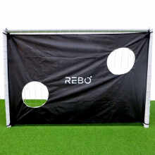 (6 x 4ft) Rebo Steel Football Goal Target Sheet