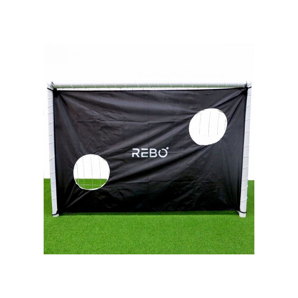 (6 x 4ft) Rebo Steel Football Goal Target Sheet