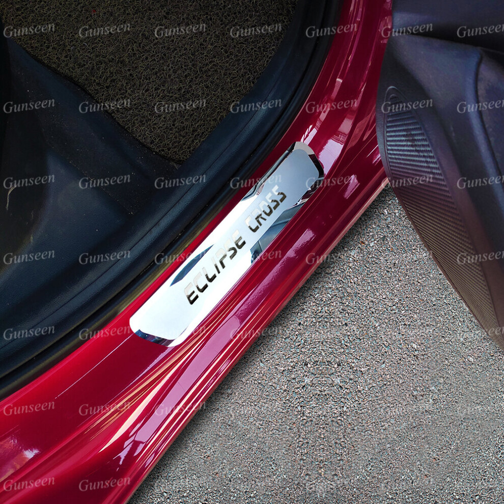 For Mitsubishi Eclipse Cross Door Sill Protector Car Accessories Pedal 768669764786
