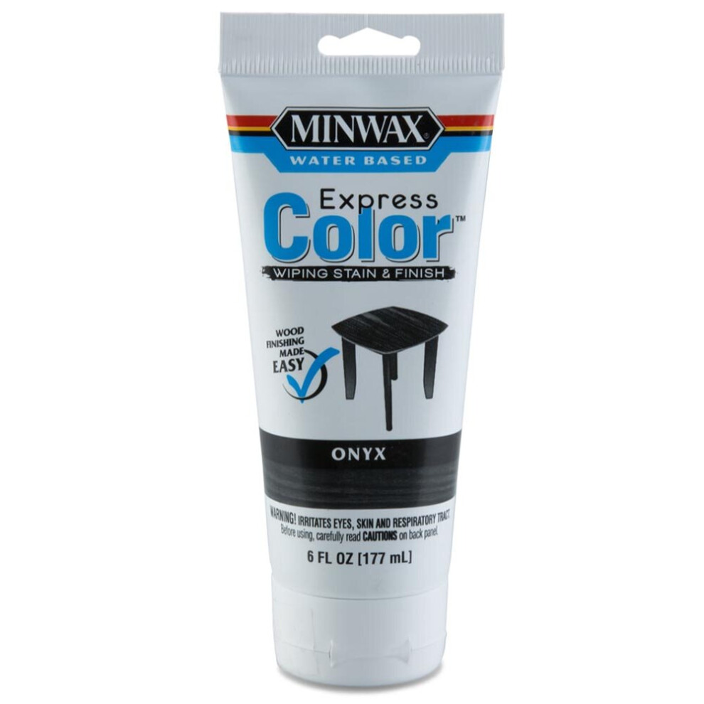 Minwax 30808 Express Color Wiping Stain & Finish (177 Ml, Onyx) 4906994113794