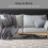 Costway Adjustable Padded Lazy Sofa W/ Linkage Armrest Floor Sofa Recliner 4