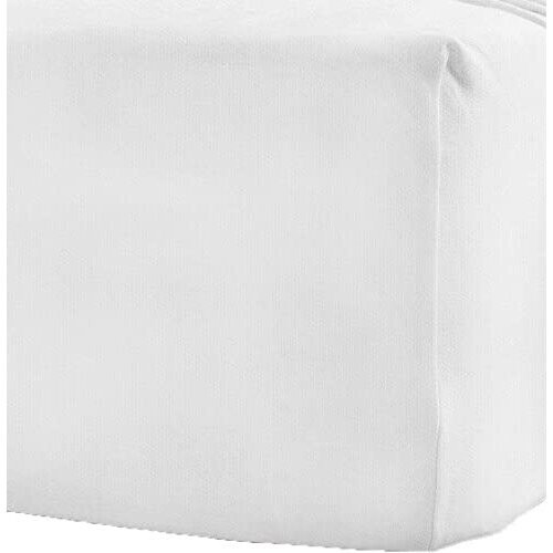(King, White) Flannelette 100%Brushed Cotton 40cm Fitted Sheets