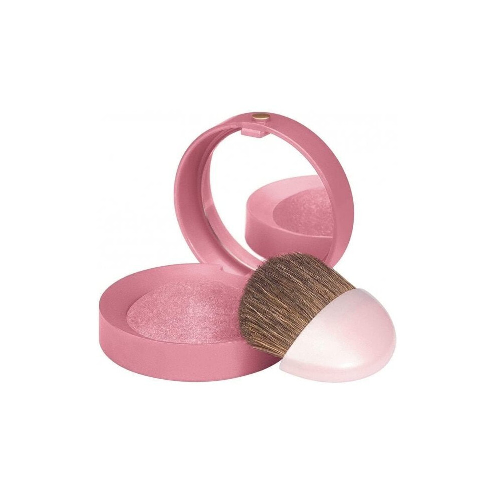 Bourjois Little Round Pot Blush Blusher With Mirror And Brush - 16 Rose