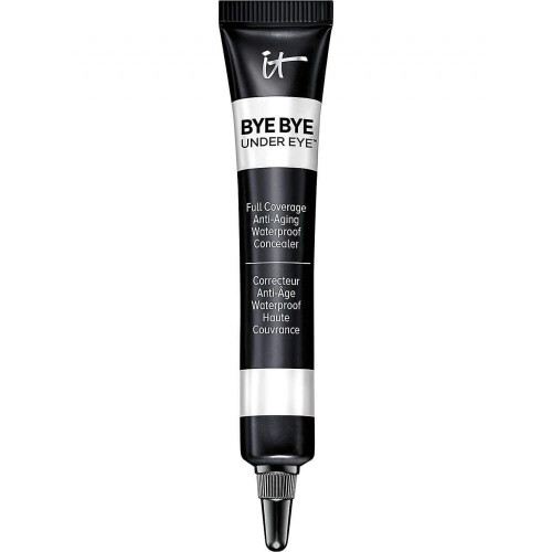 It Cosmetics, Bye Bye, Full Coverage, Under-Eye Concealer Pen, Medium Tan, 8 ml