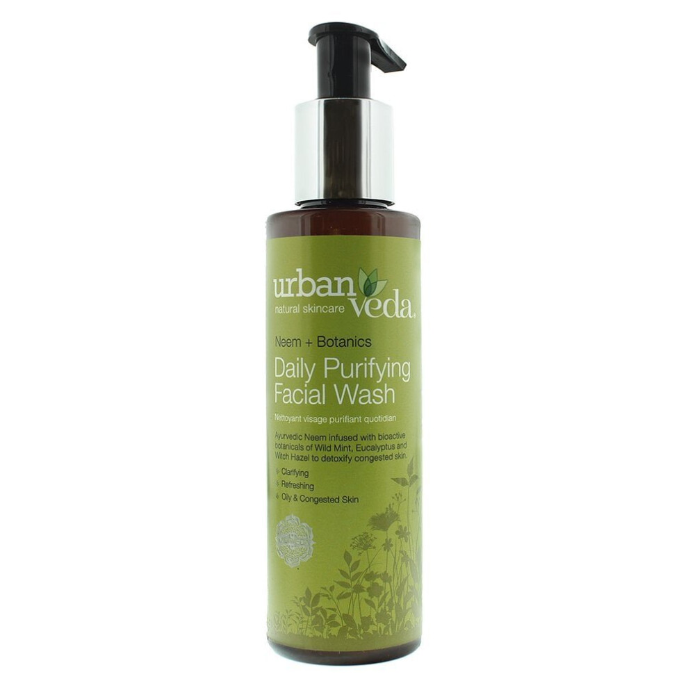 Urban Veda Neem + Botanics Daily Purifying Face Wash 150ml