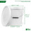 Elixir Garden Supplies (15L, 2) Plastic Storage Buckets with Lids | 0.5L-30L Litre Container Tubs 2