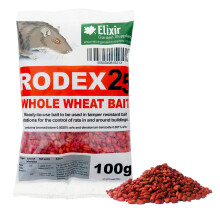 (Rodex 100g Packet, 20) Rat, Mouse & Rodent Killer/Poison & Pest Control | Ready-to-Use Bait