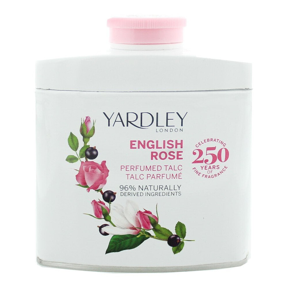 YARDLEY ENGLISH ROSE TALCUM POWDER 50G