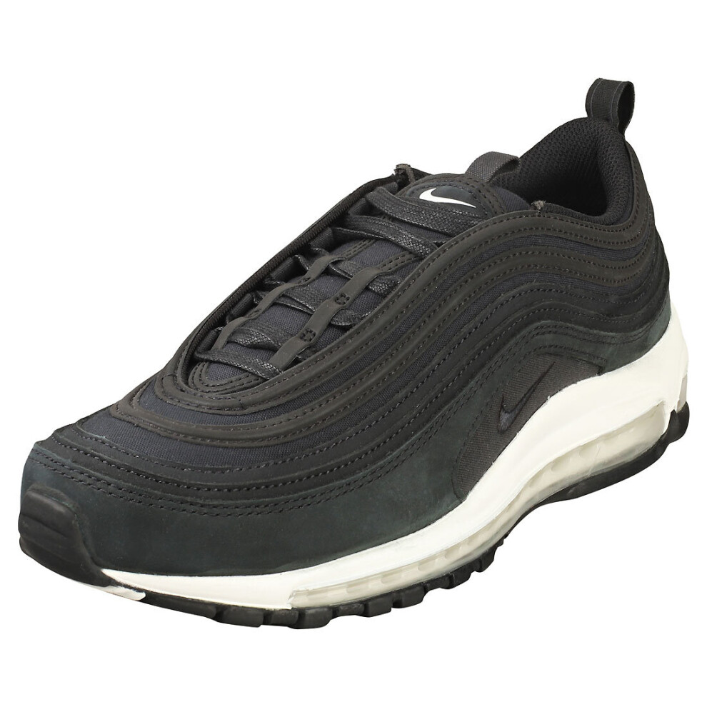 Nike Air Max 97 Se Mens Fashion Trainers in Black White - Size 5.5 UK