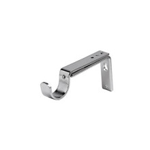 SPEEDY Poles Apart 28mm Adjustable Curtain Pole Support, Chrome