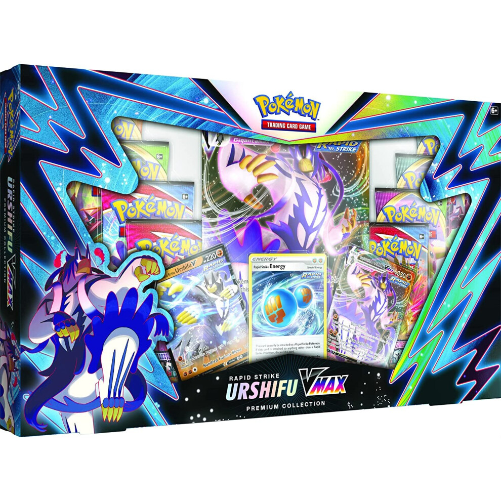 PokÃ©mon TCG: Urshifu Rapid Strike Vmax Premium Box