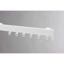 Swish Supreme Glide Aluminium Curtain Track Set, White, 300 Cm