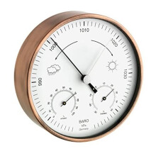 TFA Dostmann Blooming Weather 20.2027.51 Copper Analogue Outdoor Weather Station - Copper