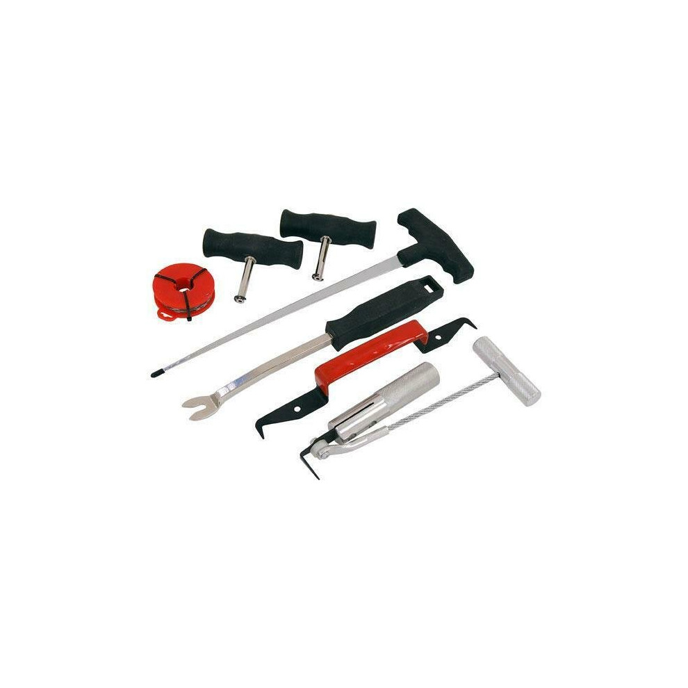 Neilsen Windscreen Glass Removal Tool Set For Bonded & Rubber Seal Screens (Ct3552)