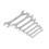 Neilsen 7Pc Extra Flat Spanner Set Open End Extra Thin (Genuine Neilsen Ct4953) 1