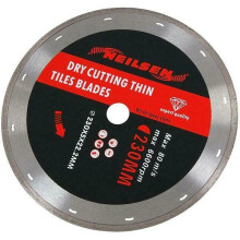 Dry Cutting Thin Tile Blades With Laser Slots 9" (Genuine Neilsen CT0223)