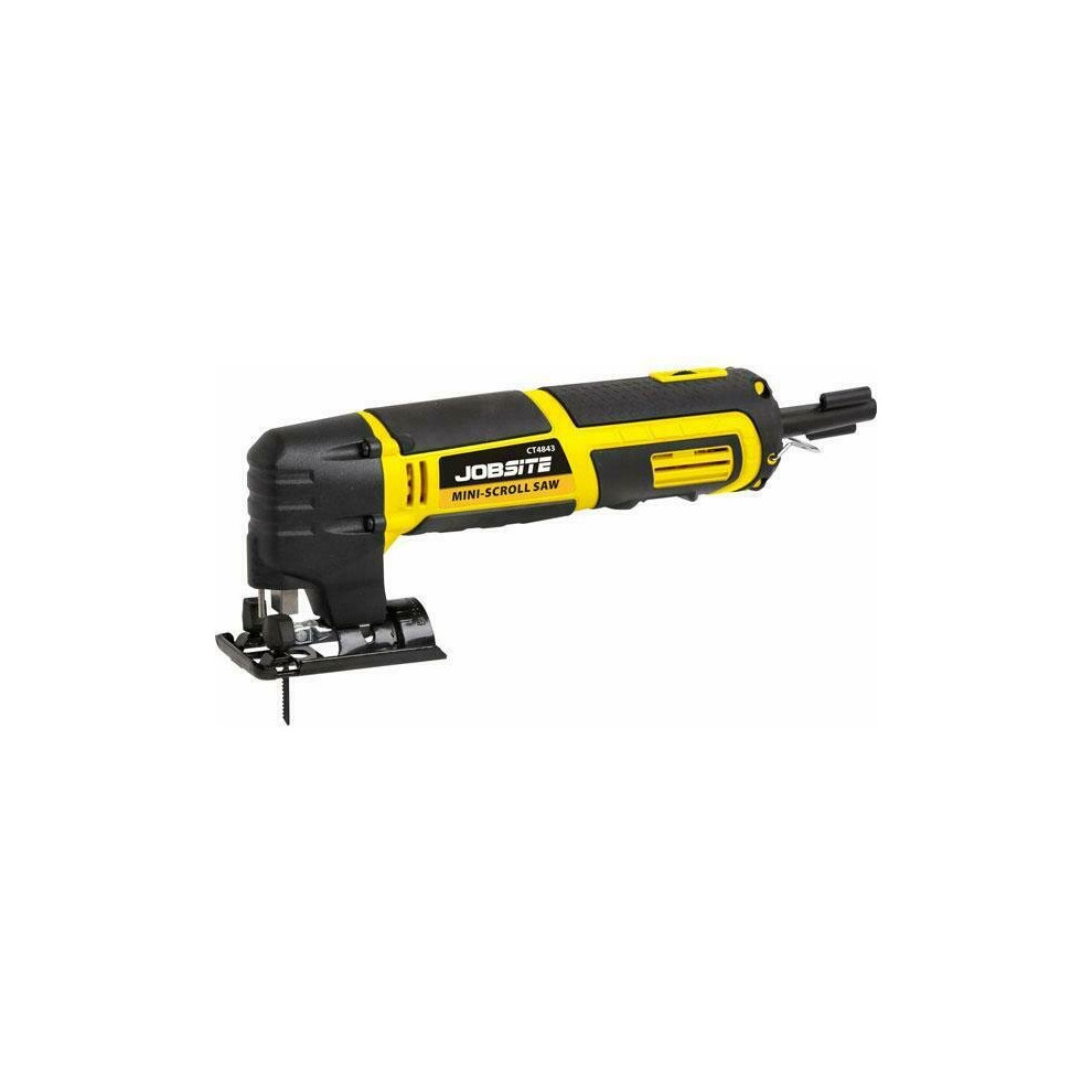 Mini Scroll Saw 230V Cuts Wood And Metal (Genuine Jobsite Ct4843) 5055282048436