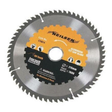 215mm 60 tooth TCT Saw Blade. Cuts Aluminium & More (Genuine Neilsen CT4814)