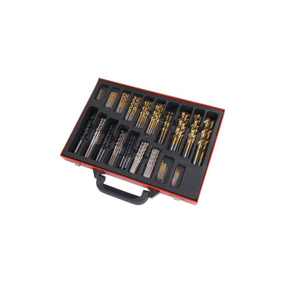 108 Piece HSS Drill Bit Set Metal Box (Genuine Neilsen CT2334)