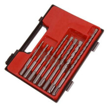 Masonry Drill Bit Set 8pc SDS Plus Sizes 5-12mm (Genuine Neilsen CT2999)