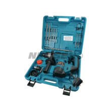Neilsen CT0700 230V High-Impact SDS Rotary Hammer Drill Kit, 1000W, 30mm Capacity, Includes 3 SDS Drills & 2 Chisels