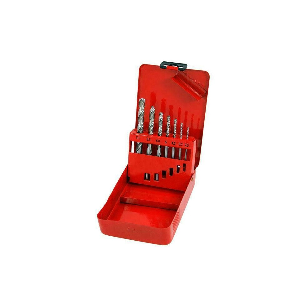 Neilsen Hss Twist Drill Set (Fully Grinding) For M3 - M12 Taps (Genuine Ct4678)