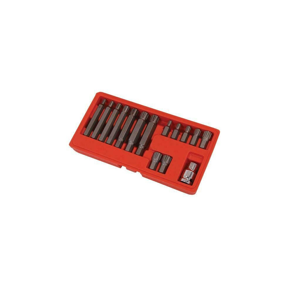 15 Piece Ribe Bit Set Socket Set (Genuine Neilsen CT0120)