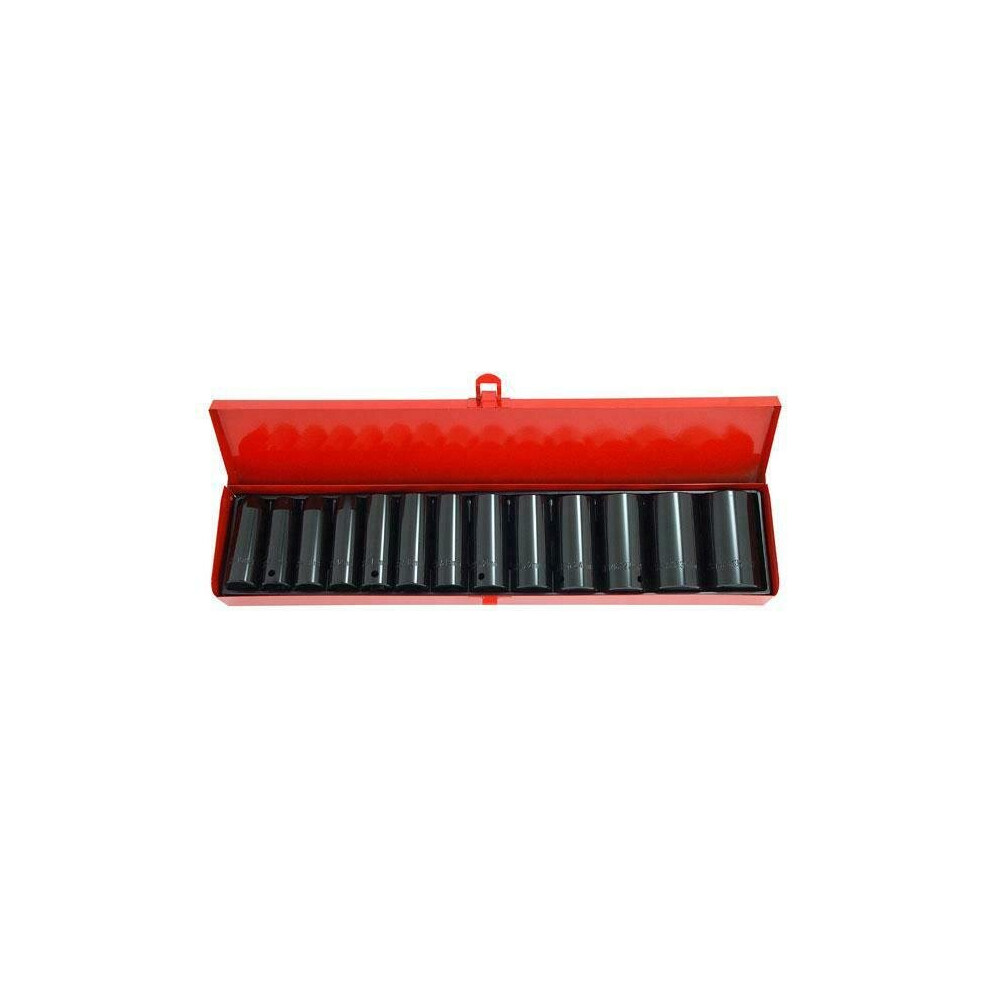 Neilsen Socket Set - 14 Piece 1/2Inch Drive - Deep Impact (Genuine Ct0694)