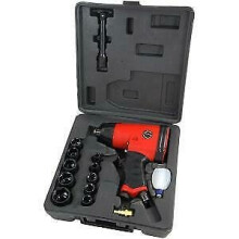 17pc Heavy Duty 1/2" Inch Air Impact Wrench Gun 9 - 27mm Sockets Set (CT0680)