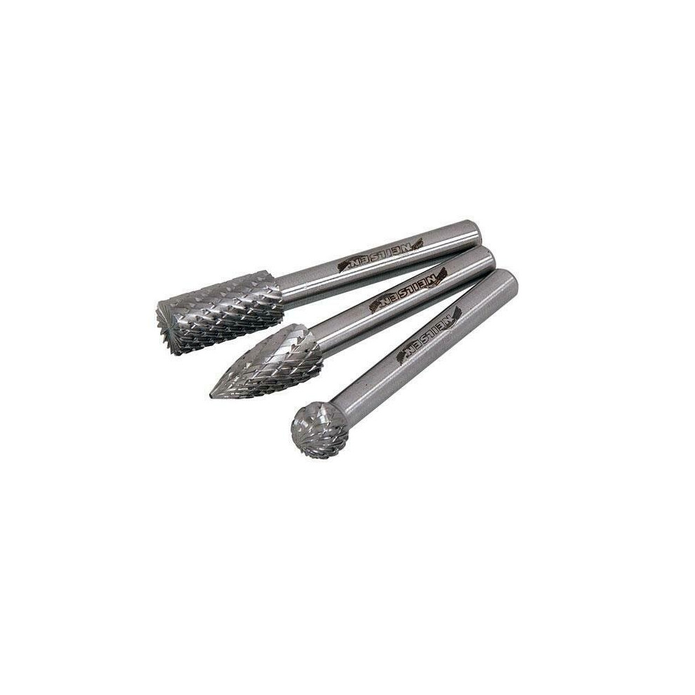 6mm HSS Rotary Burr Carbide Rotary Tool Burr Set Ball Cylinder & Cone (CT4676)