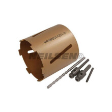 152mm 6 Tooth Single Piece Diamond Core Bit  Drill Cutter & Hex Adapter (CT0856)