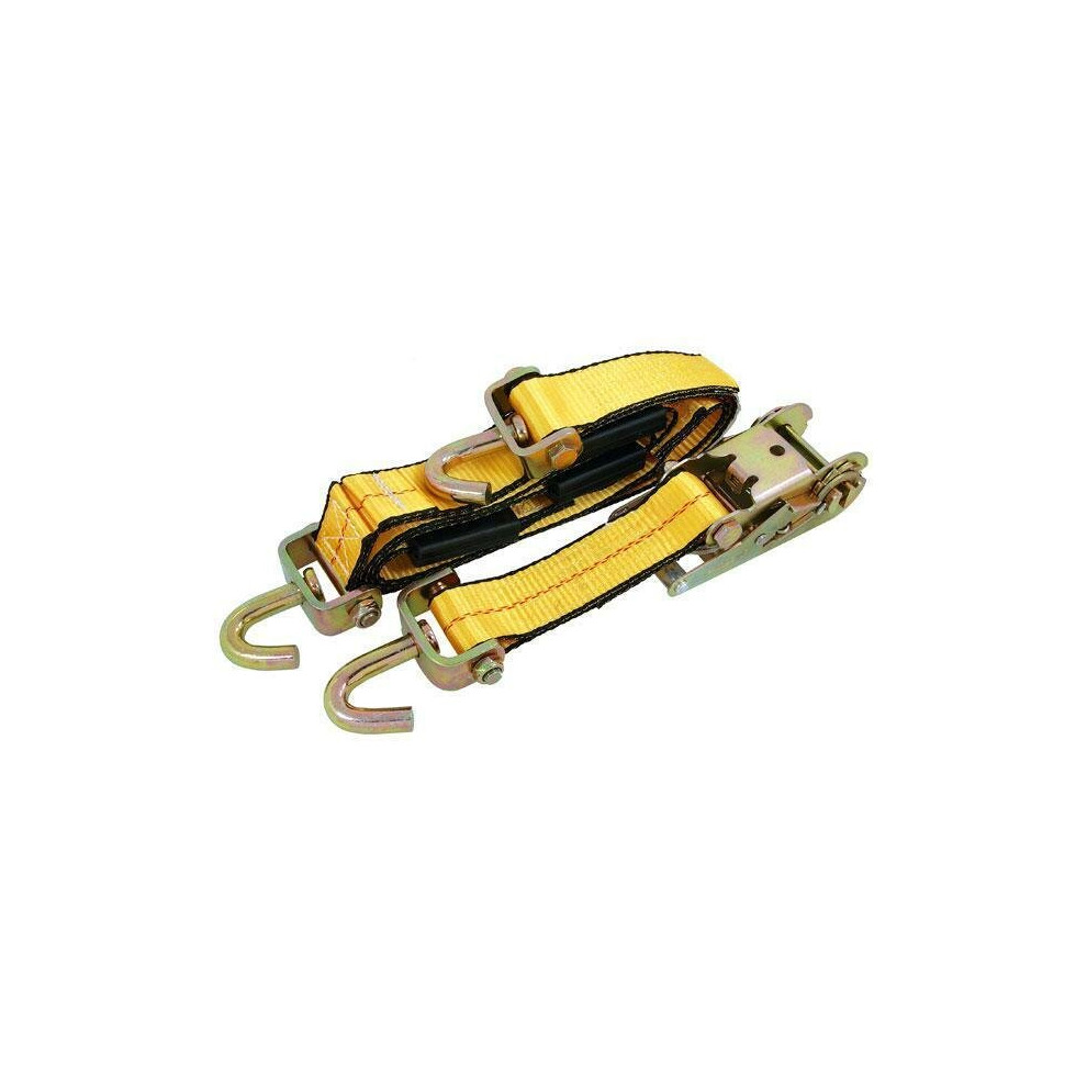 Car Hauler Strap & Ratchet with Swivel J Hooks (Genuine Neilsen CT4516)