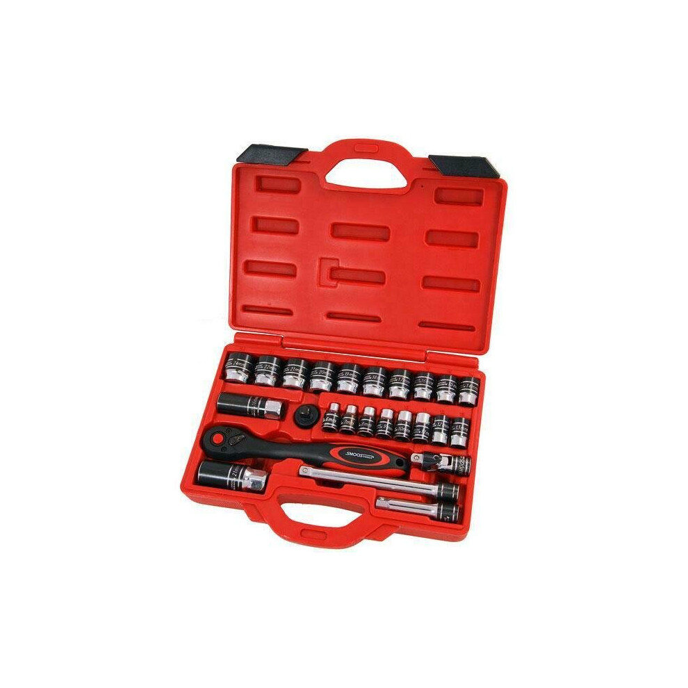 Socket Set 3/8" Dr 25pc CRV (Genuine Smoos CT1247)