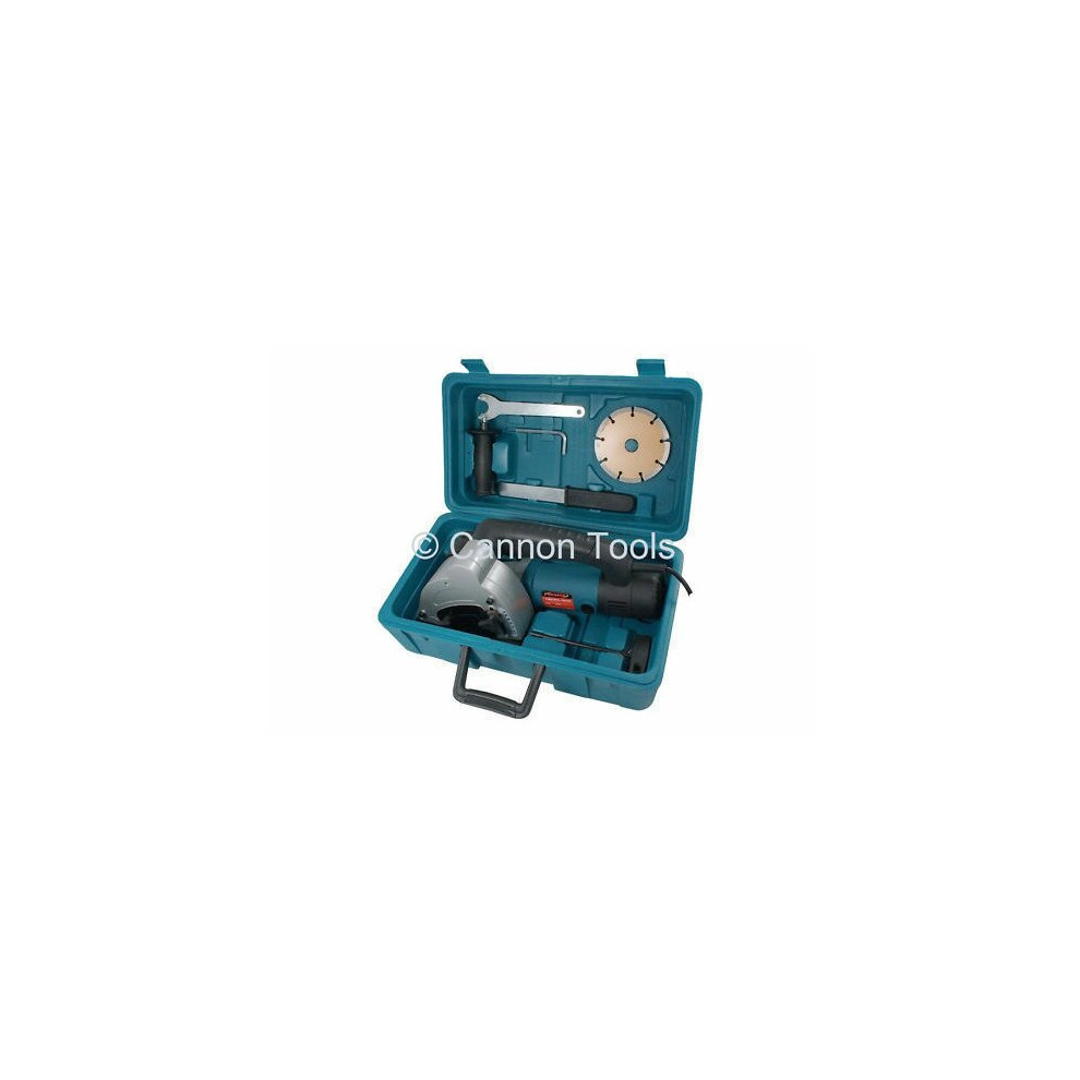 Ct0964 Professional 1500W 240V Wall Chaser Saw With Accessories  8500Rpm, 125Mm Disc, 8/30Mm Channel 5060028089642