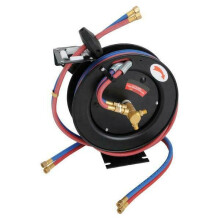 25ft x 1/4 inch Twin Welding Hose Reel (Genuine Neilsen CT1057)
