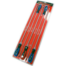 Pound Thru Extra Long 450mm Phillips Pozi & Slotted 5pc Screwdriver Set (CT4033)