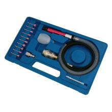 Air Powered Micro Grinder Kit with Grinding Stones Accessories and Case (CT3073)