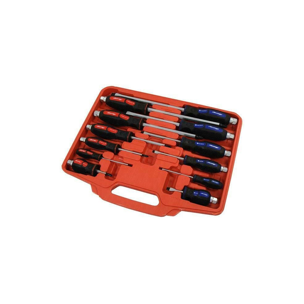 Screwdriver Set - 12 Piece Flat/ phlips Combination (Genuine Neilsen CT0710)