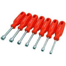 7 Piece Nut Driver Tool Set 6 7 8 9 10 11 12mm 6pt (Genuine Neilsen CT1386)