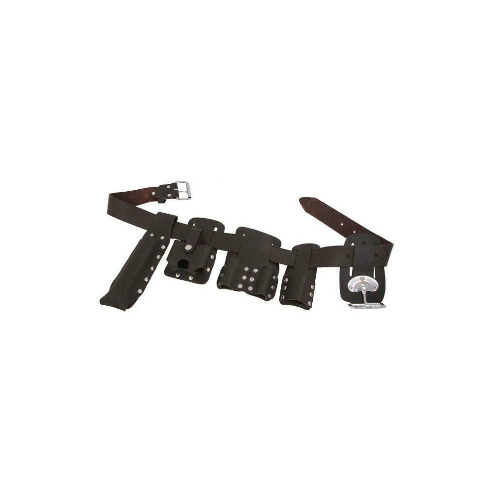 Scaffolding Tool Belt Oil Tanned Leather Adjustable (Genuine Neilsen CT0821)